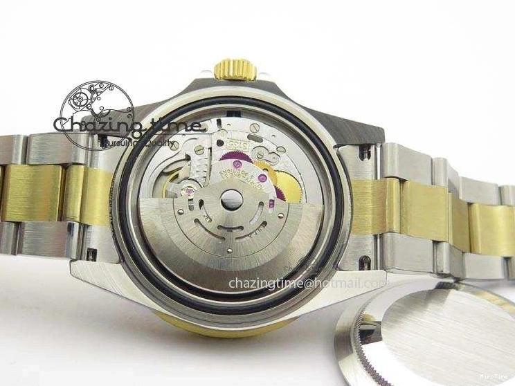 MiroTime 1231 Stretchable Submariner BP Maker 16613 Blue Dial SS YG Case On SS YG Bracelet A 3877